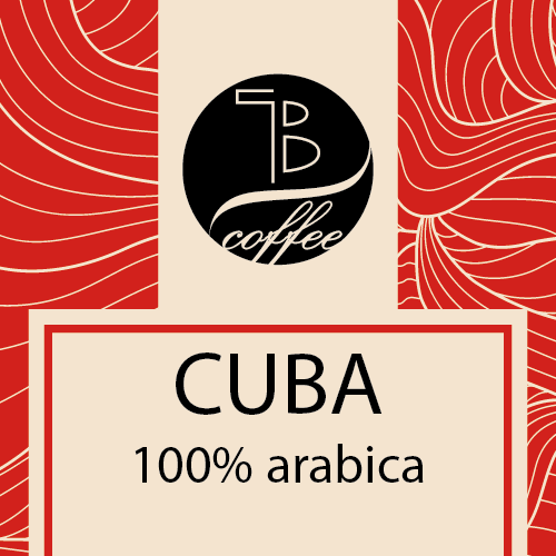 TB Coffee Cuba zrnková káva