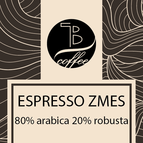 TB Coffee Espresso zmes zrnková káva